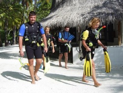 Thulhagiri Island Resort - Maldives. Scuba diving centre.